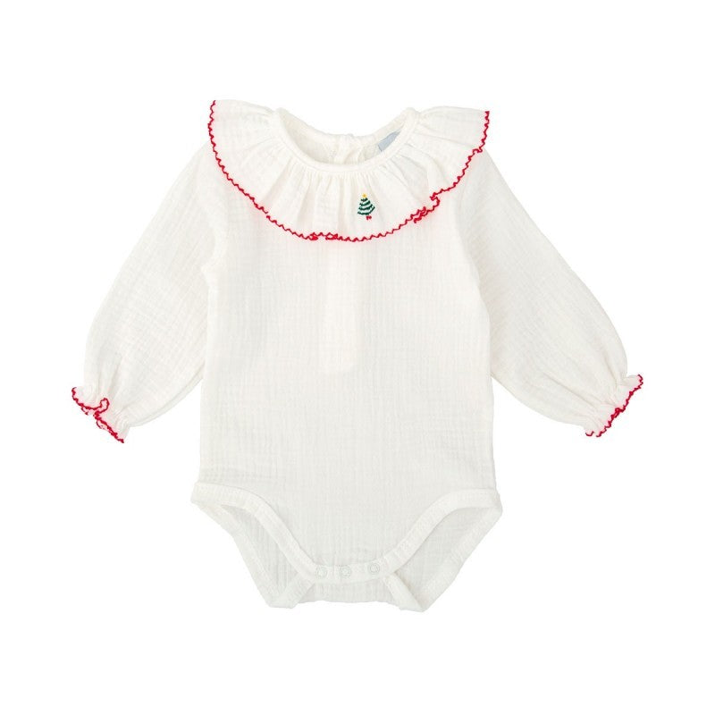 Christmas Ruffle Collar Bubble