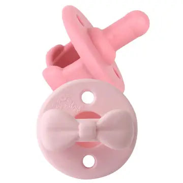 Sweetie Soother™ Pacifier Sets (2-pack)- Pink Bows