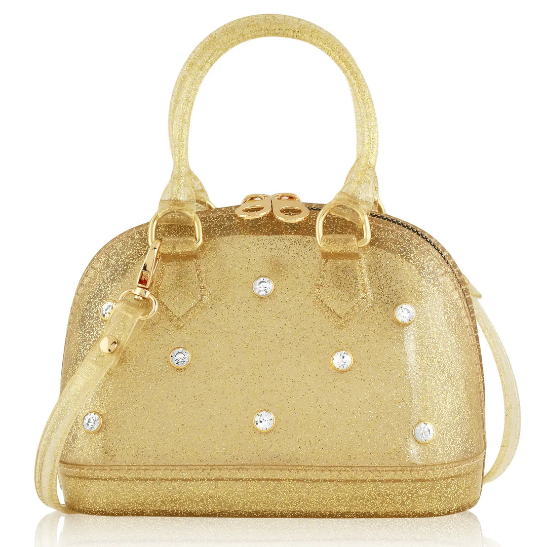 Rhinestone Cate: Holiday Gold Sparkle