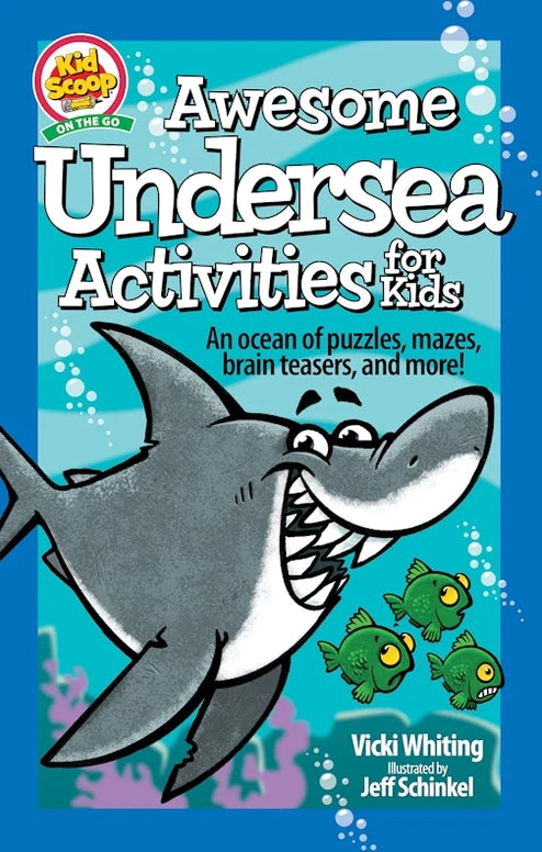 Activity Book - Awesome Undersea Activities For Kids