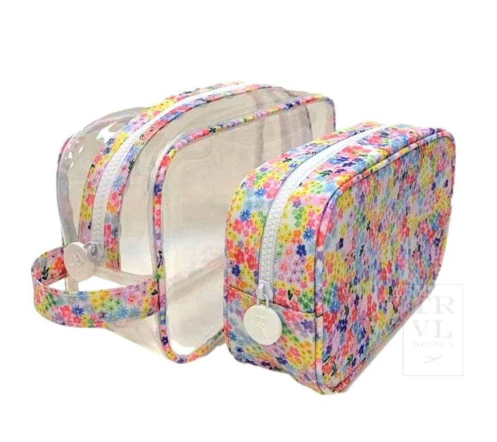 TRVL Clear Duo- meadow floral