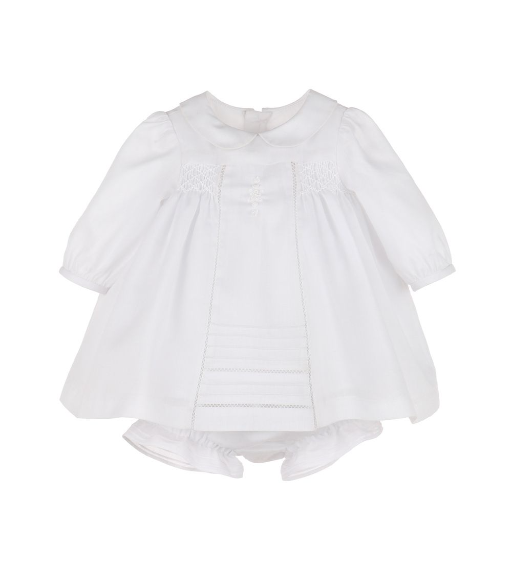 smocked cross dress Luli and Me Boho Smocked Dress
