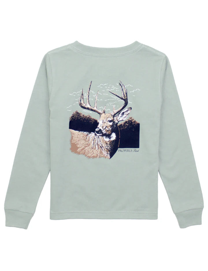 Properly Tied Tee- Buck