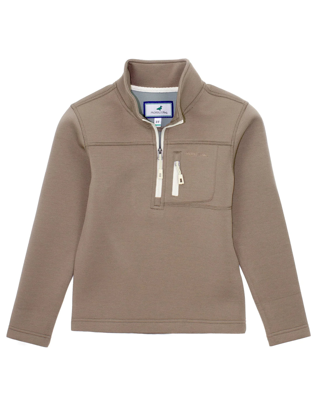 Boys Artic Pullover- Acorn