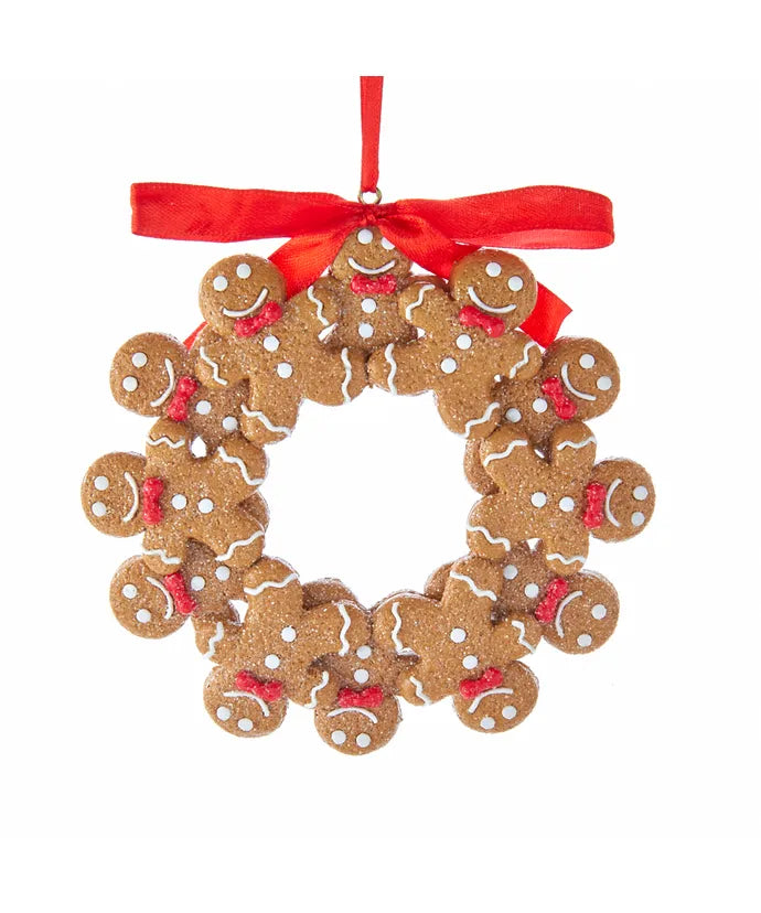 5" Gingerbread Boy Wreath