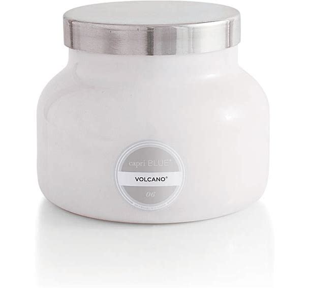 Volcano 19oz Signature Jar - White
