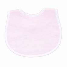 Magnolia Baby Mini Stripe Bib- Pink