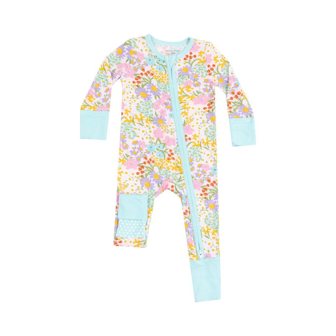 Amelia 2-Way Zipper Footie Romper