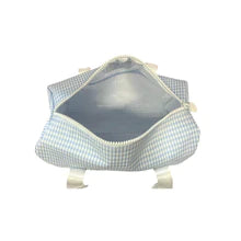 TRVL Mini packer- gingham mist - The Orange Iris