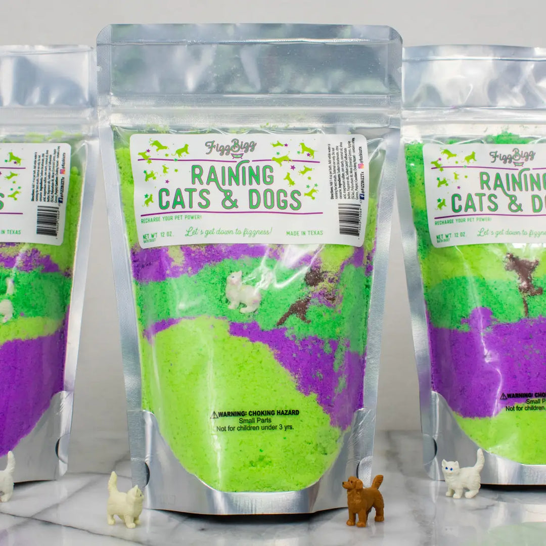 Raining Cats and Dogs bath salts