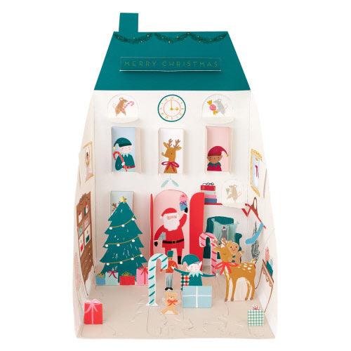 Santa’s House Pop Up Advent Calendar - The Orange Iris