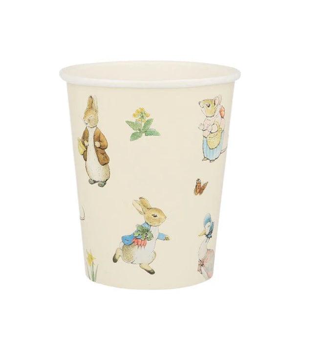 Peter Rabbit and Friends cups - The Orange Iris 