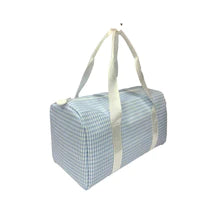TRVL Mini packer- gingham mist - The Orange Iris
