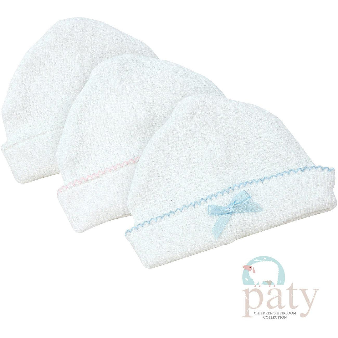 Paty baby hat with bow- mult colors - The Orange Iris