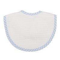 3 Marthas Gingham Trim Bib (mult colors) - The Orange Iris