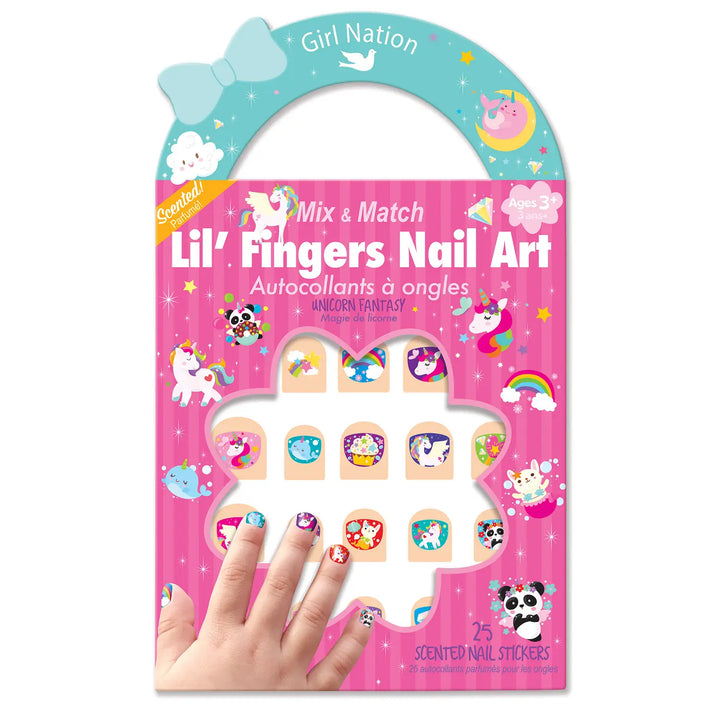 Stick on nail art- asst styles