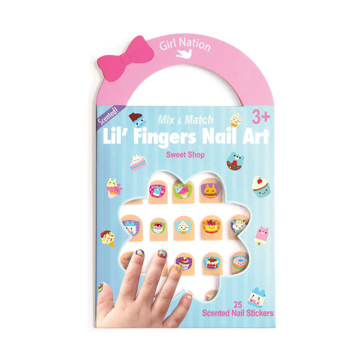 Stick on nail art- asst styles