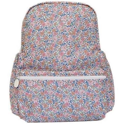 TRVL Backpacker- garden floral - The Orange Iris
