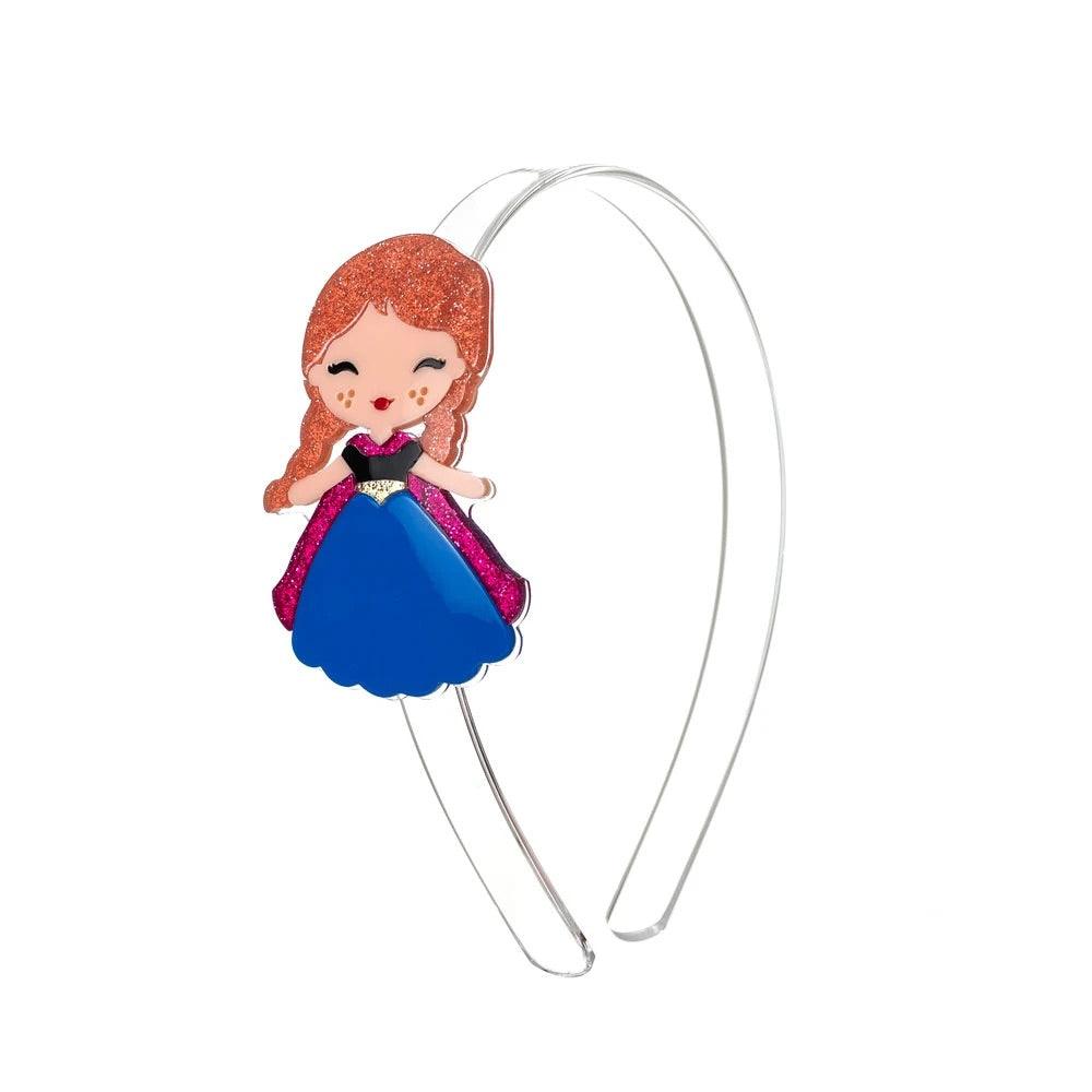 Cute doll dark blue dress headband - The Orange Iris