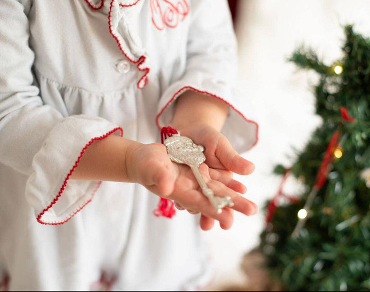 Pewter Magical Santa Key - The Orange Iris