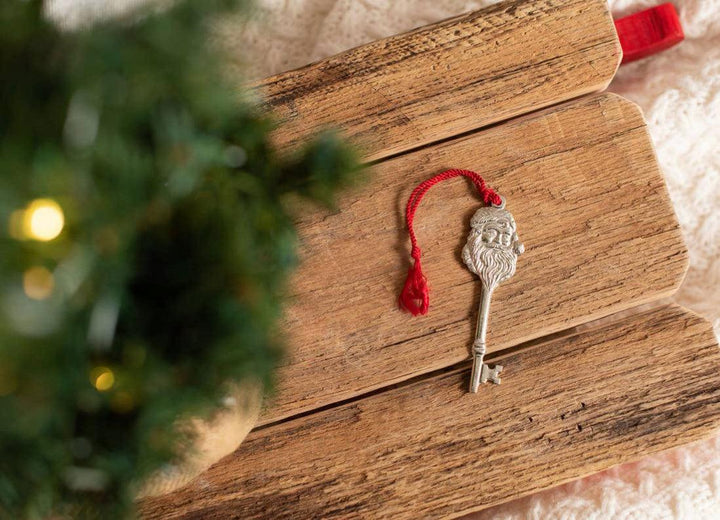Pewter Magical Santa Key - The Orange Iris