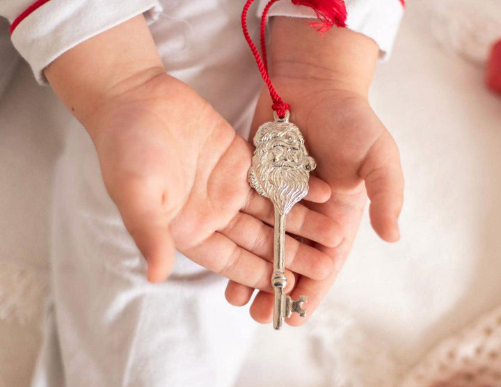 Pewter Magical Santa Key - The Orange Iris