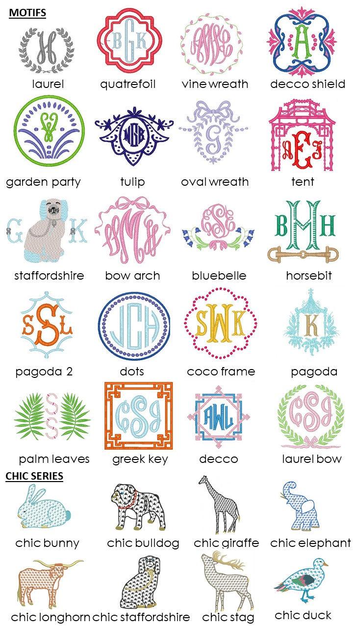 Monogrammed Bath Towel(s) - The Orange Iris