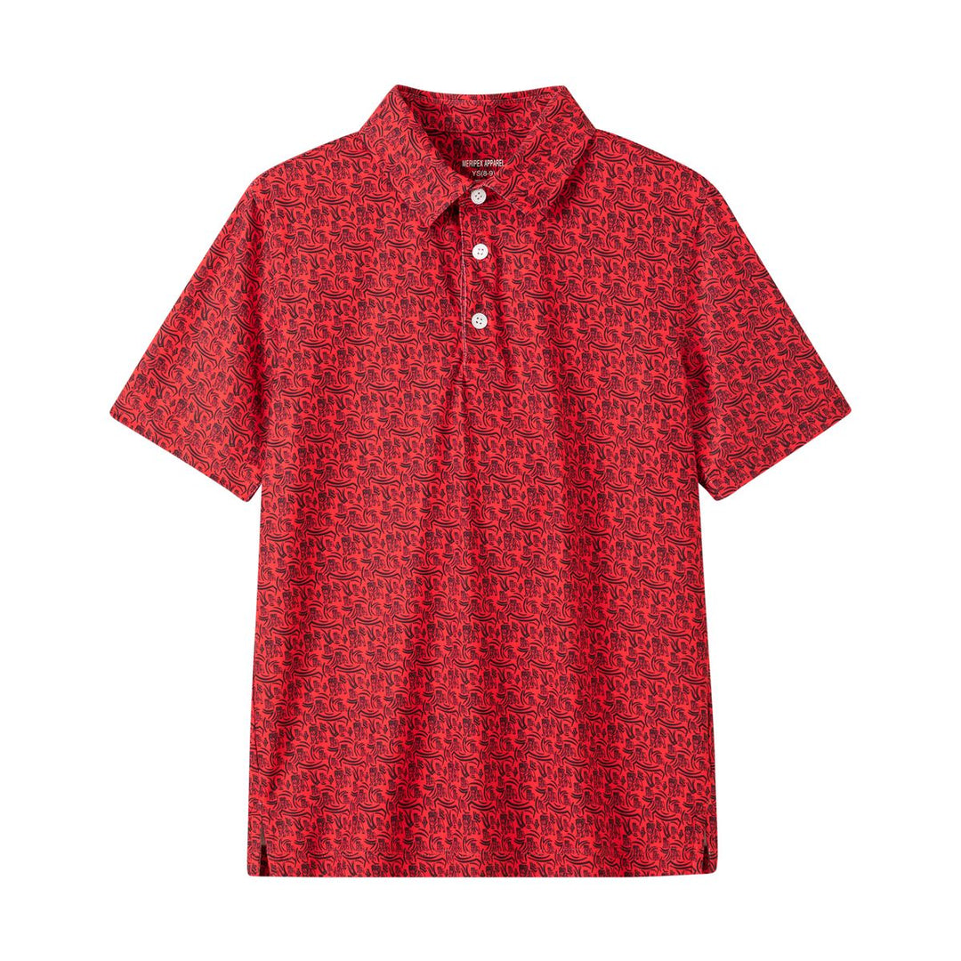Polo- Bulldog Topo Red/Black