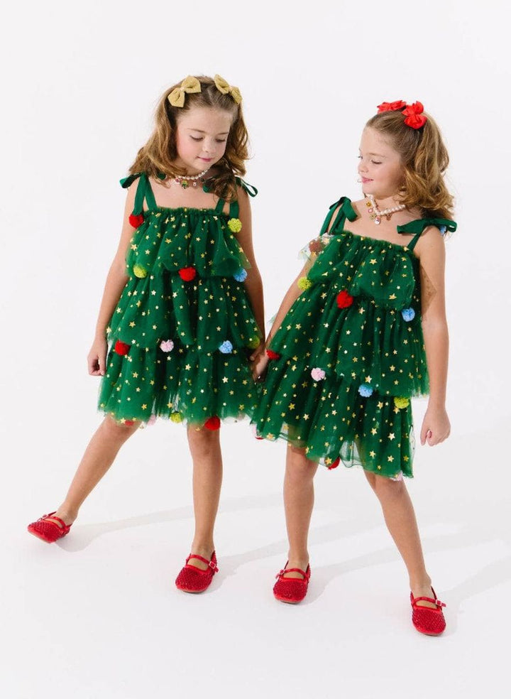 Christmas Starry Tulle Dress