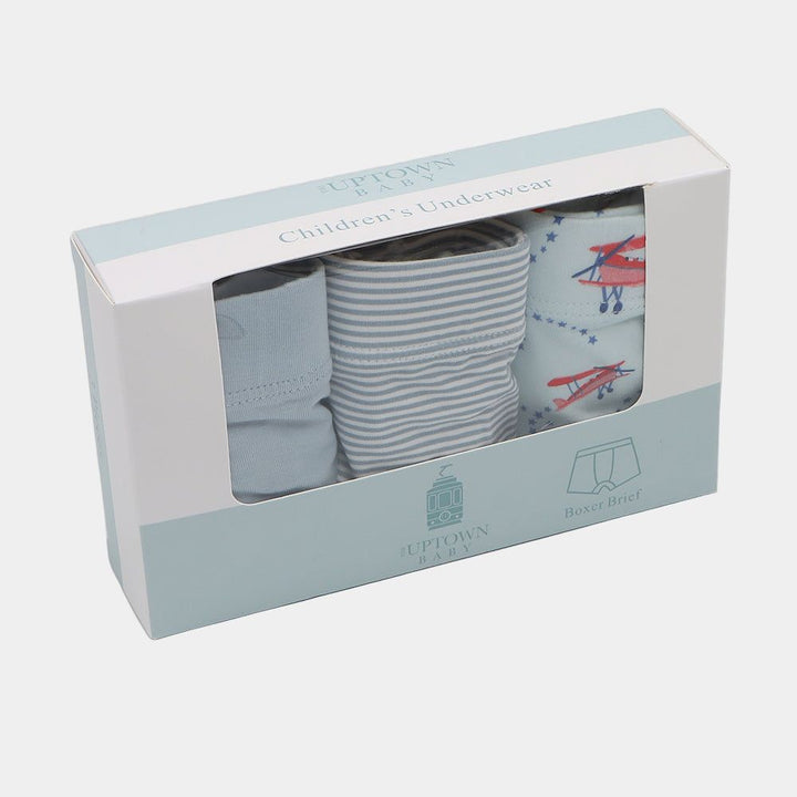 Boys 3-Pack Bamboo Boxer Briefs