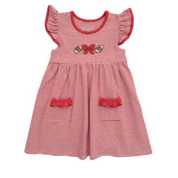 Red Stripe Football Dress