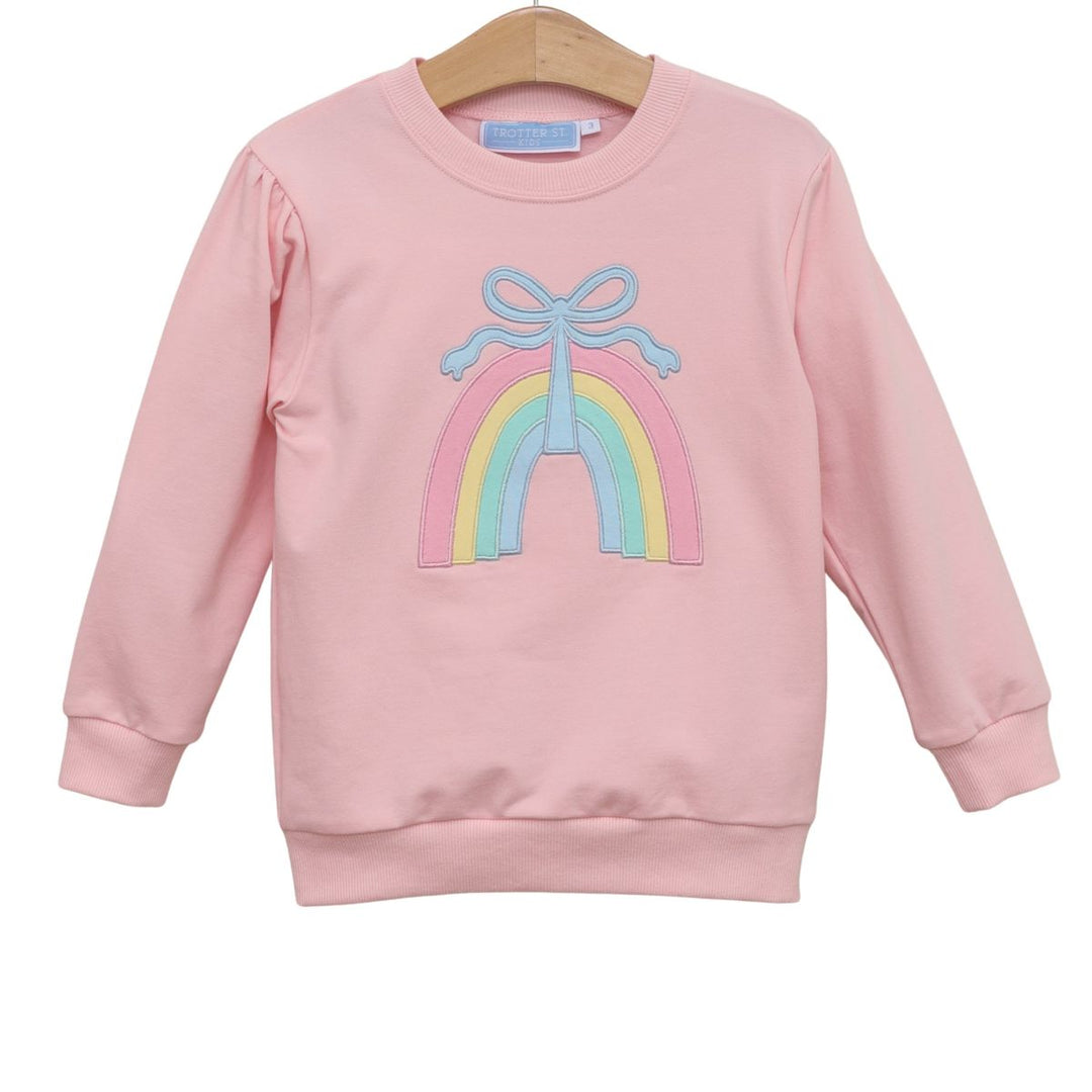 French Terry Pullover- Rainbow