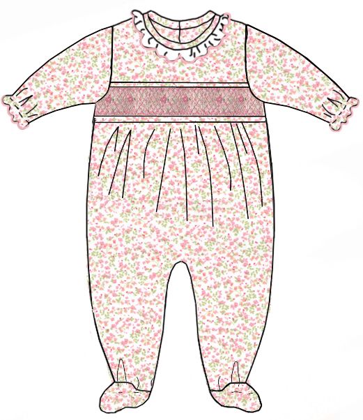 Harper Knit Footie