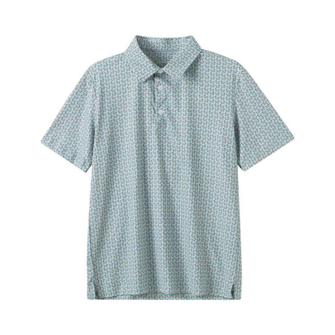 Performance Polo- Golden Retriever