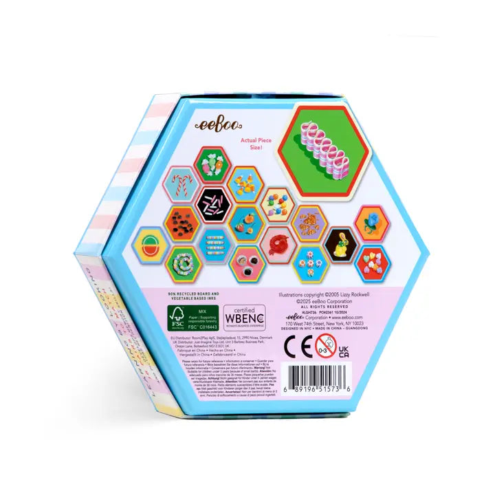 Candy Hexagon Memory Game