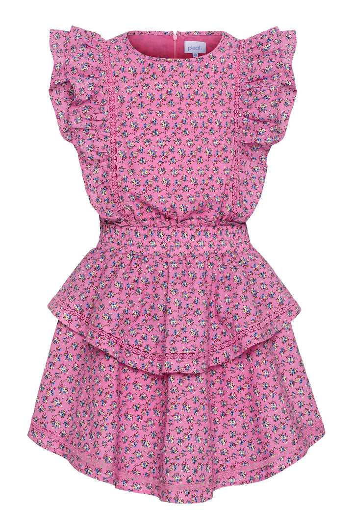 Gigi Dress- Hibiscus Pop
