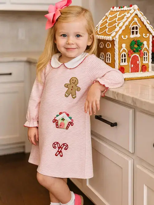 Knit Aline Gingerbread Dress