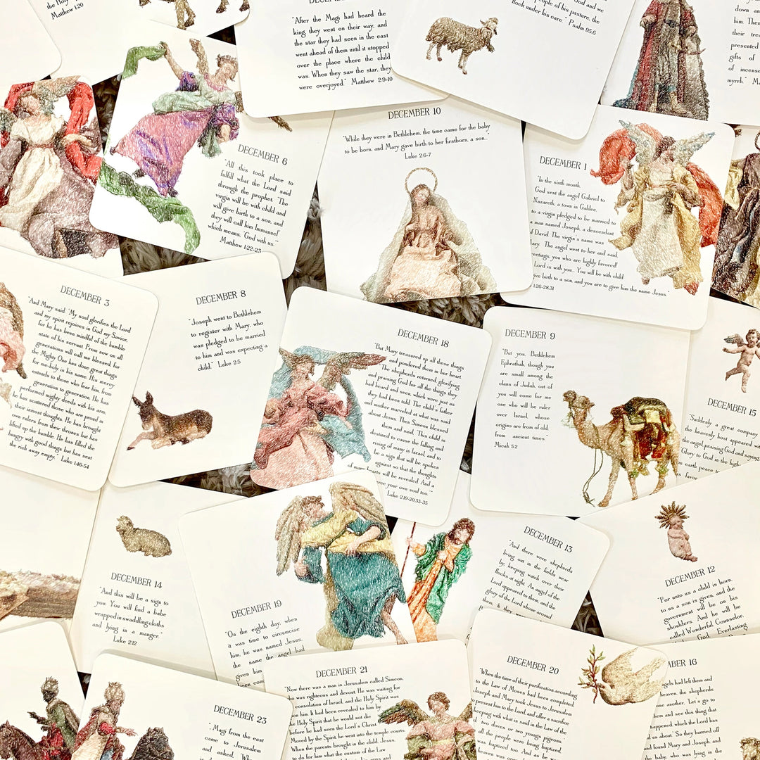 Advent Calendar & Easel- Angels