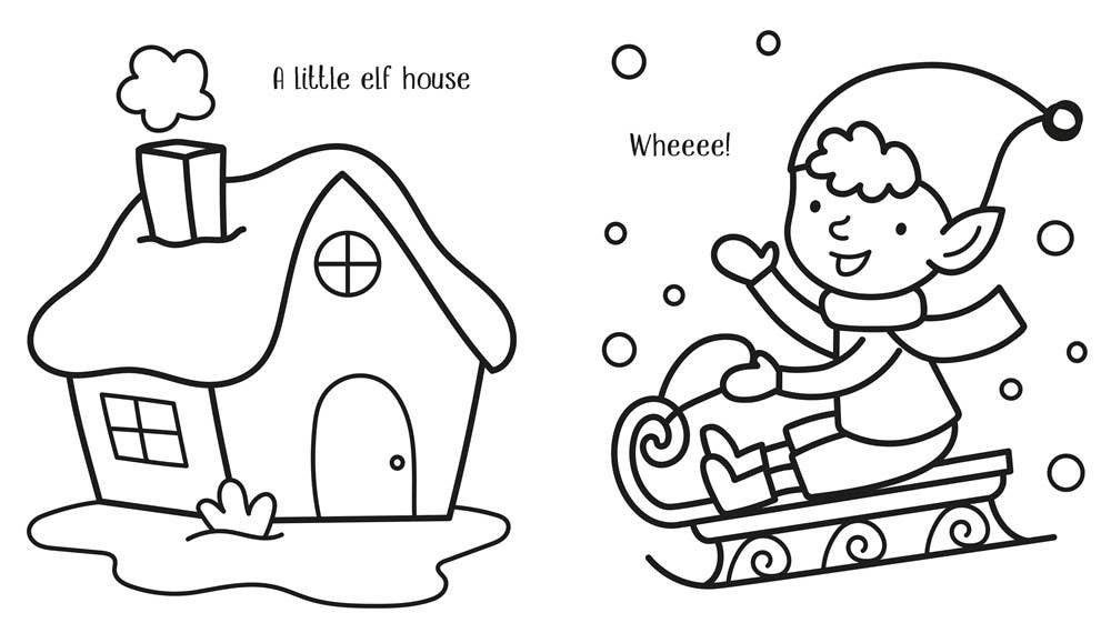My Big Christmas Coloring Book : Usborne