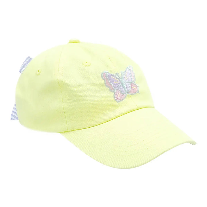 Kids Embroidered Hat- Butterfly