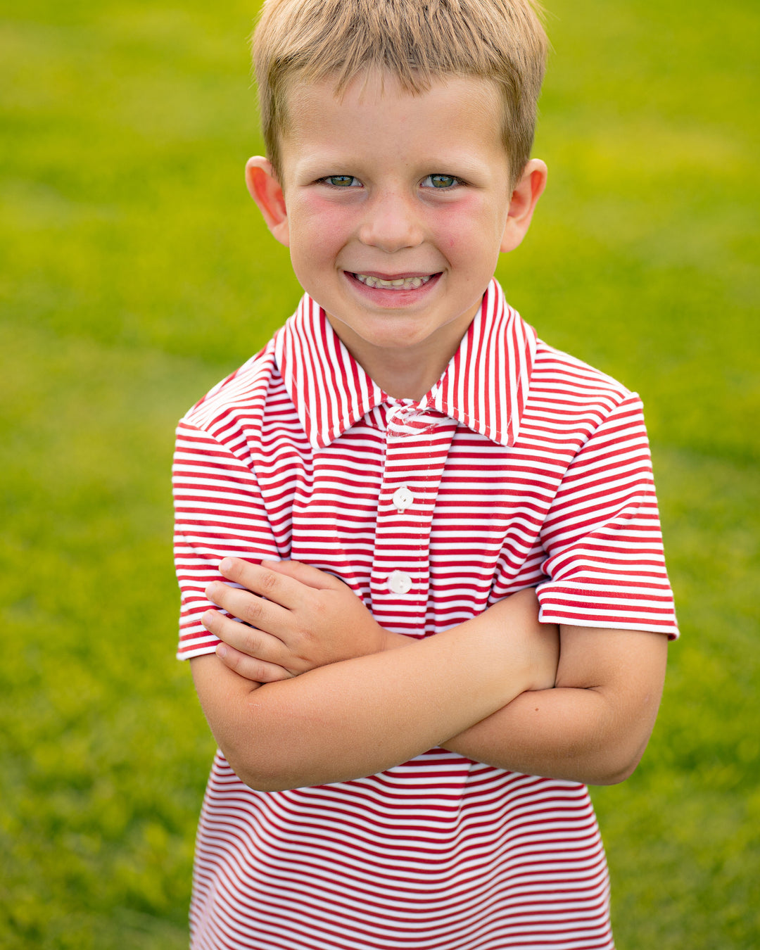 Game Day Polo- Red