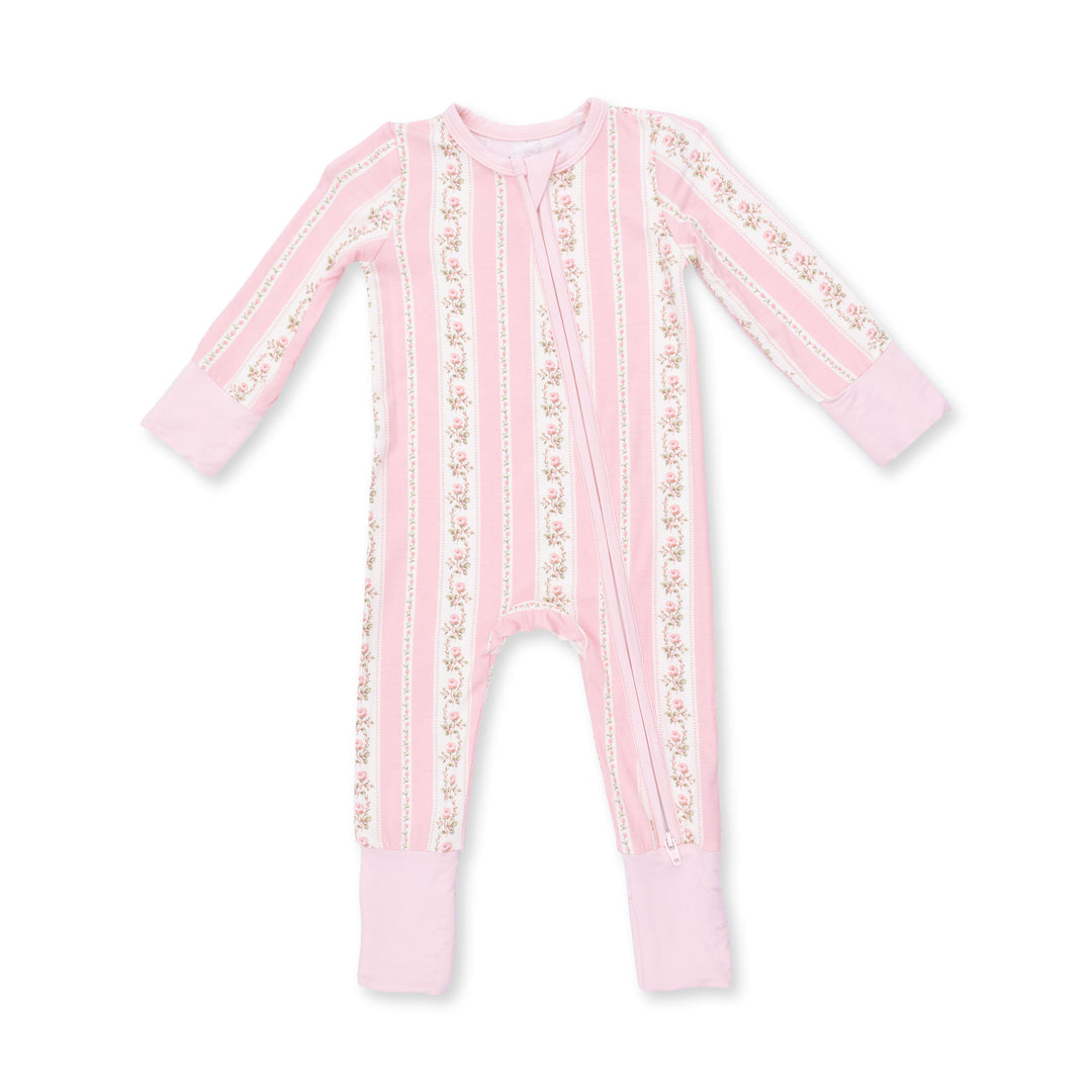 Convertible Romper- Antoinette Stripe