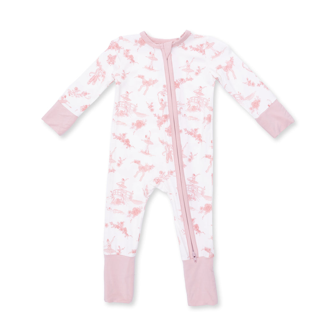 Convertible Romper- Ballet Toile