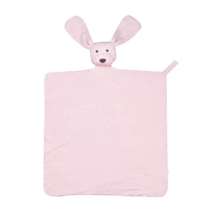 Mini Stripe Dog Lovey- Pink