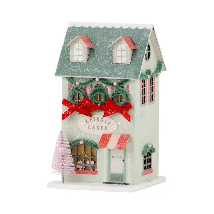 PRE ORDER Christmas Village Cake Shop