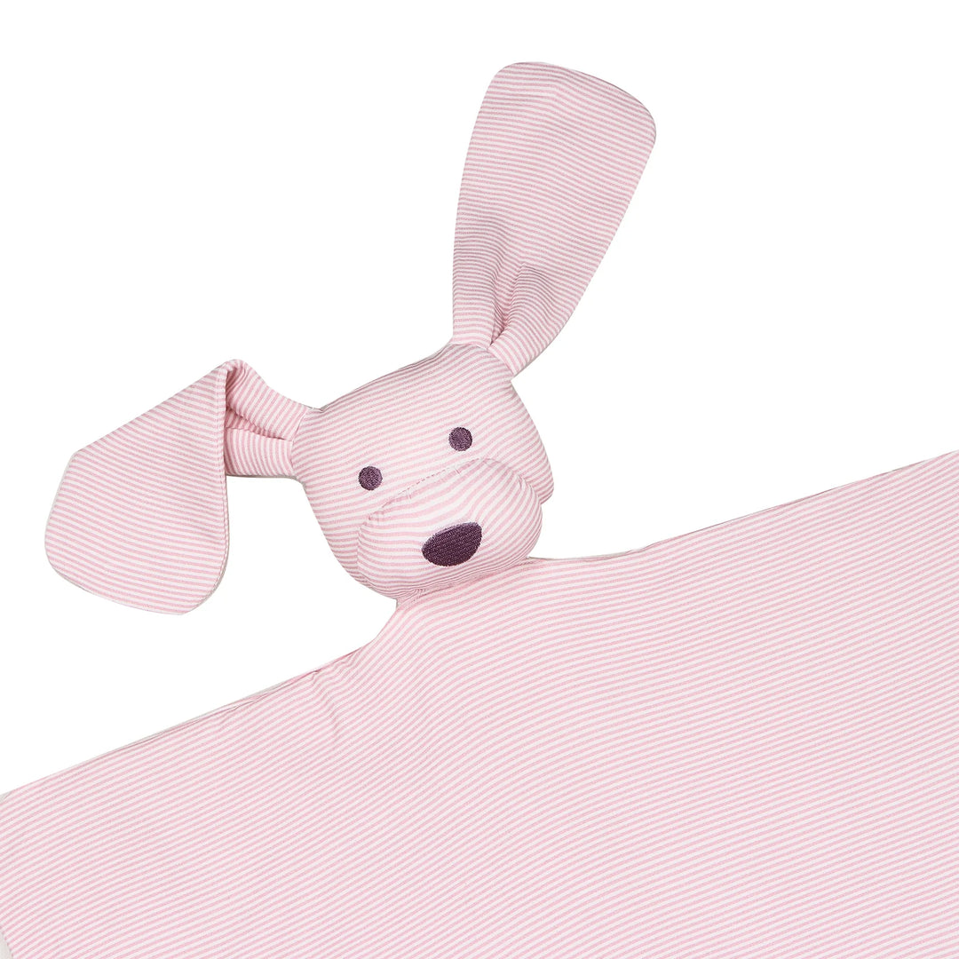 Mini Stripe Dog Lovey- Pink