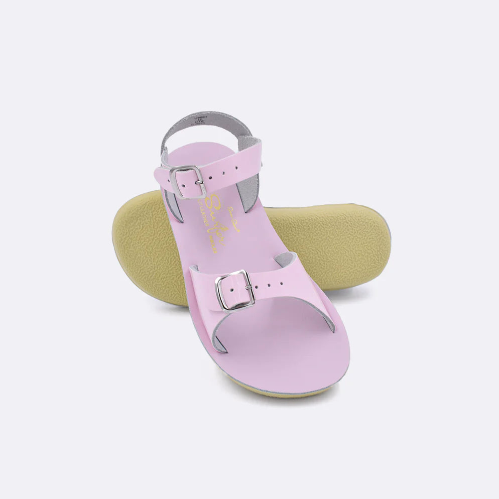Saltwater Sandals by Sun San Surfer- Pink