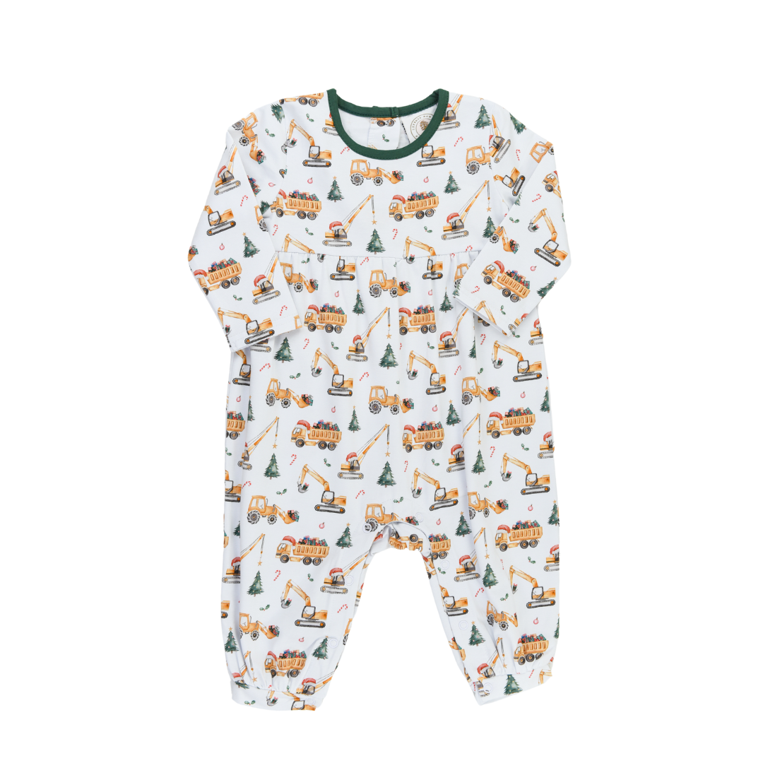Christmas Construction Parker Playsuit