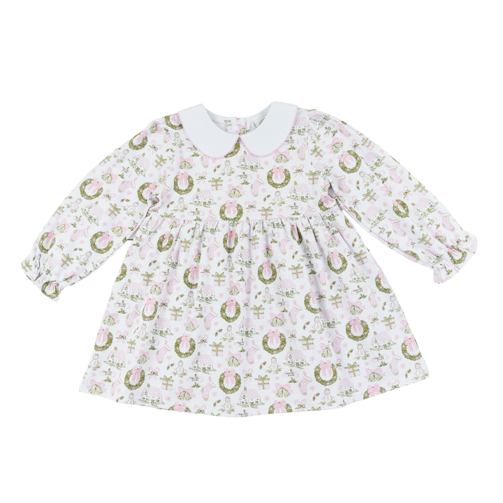 Christmas Toile Collins Dress