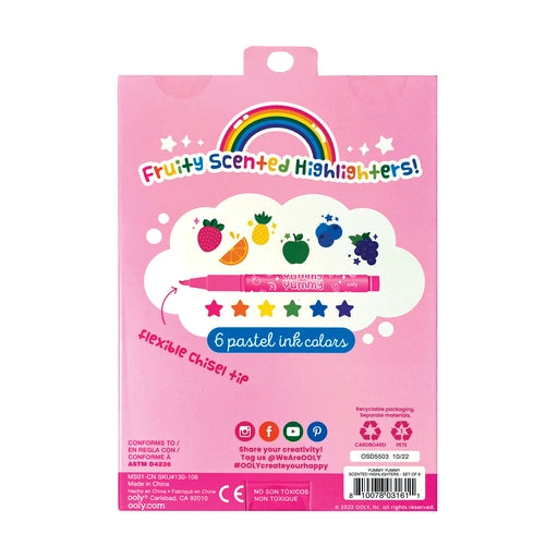 Yummy Yummy Scented Highlighters - Set of 6